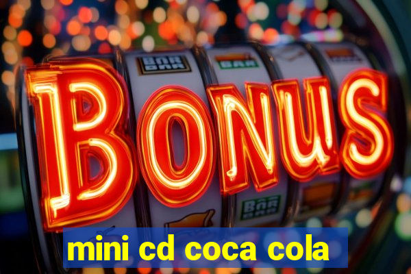 mini cd coca cola